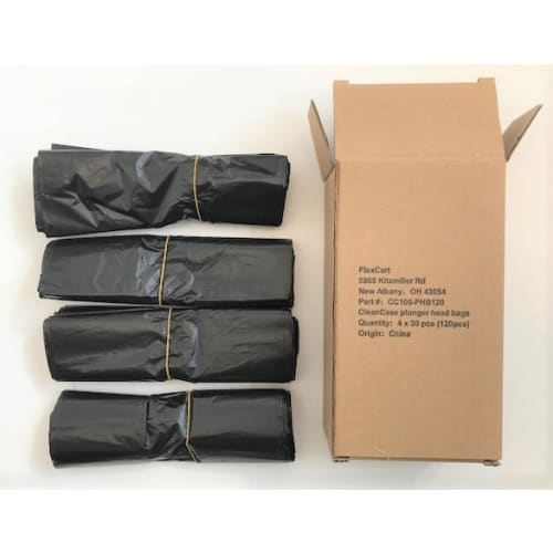 Flexcart® Replacement Bags (CC-100PHB120) for the CleanCase Hidden Plunger (Sold Separately)